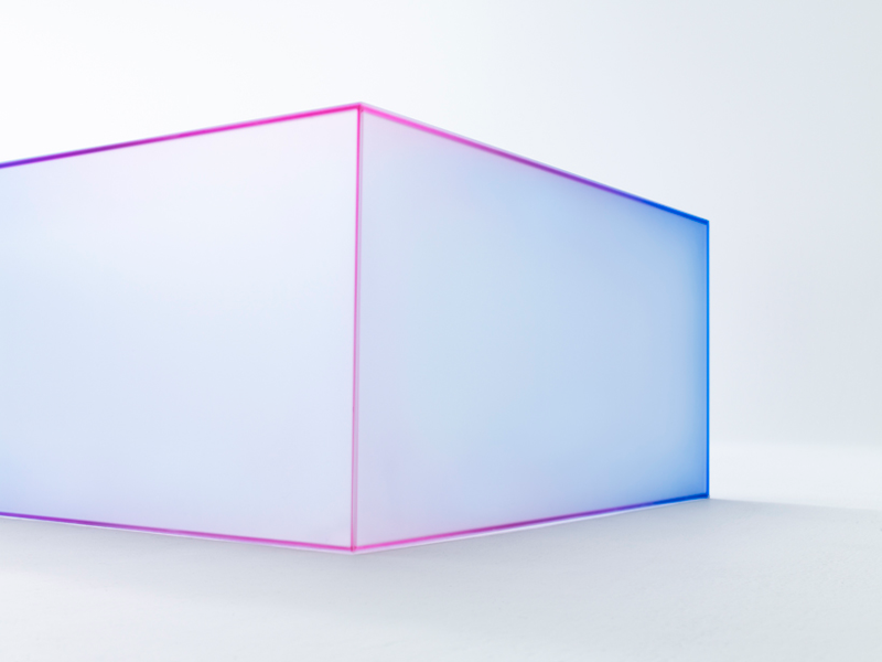 Illustration for article titled These Frosted Neon Tables Will Bring Out Your 80's Nostalgia